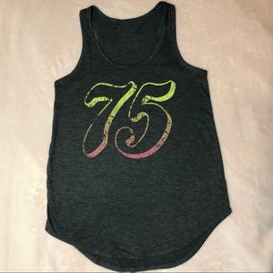 Arizona Tank top. Gray colorful 75.